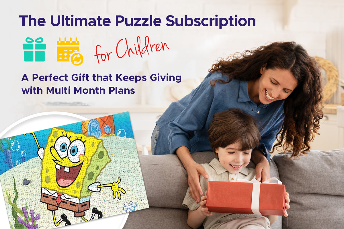 Puzzle Monthly For Kids!